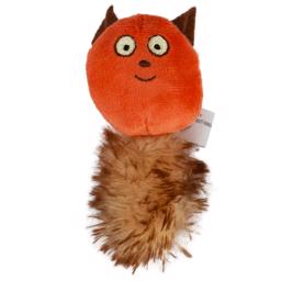 JW Cataction Teddy Bear Squirrel för Playful Mis